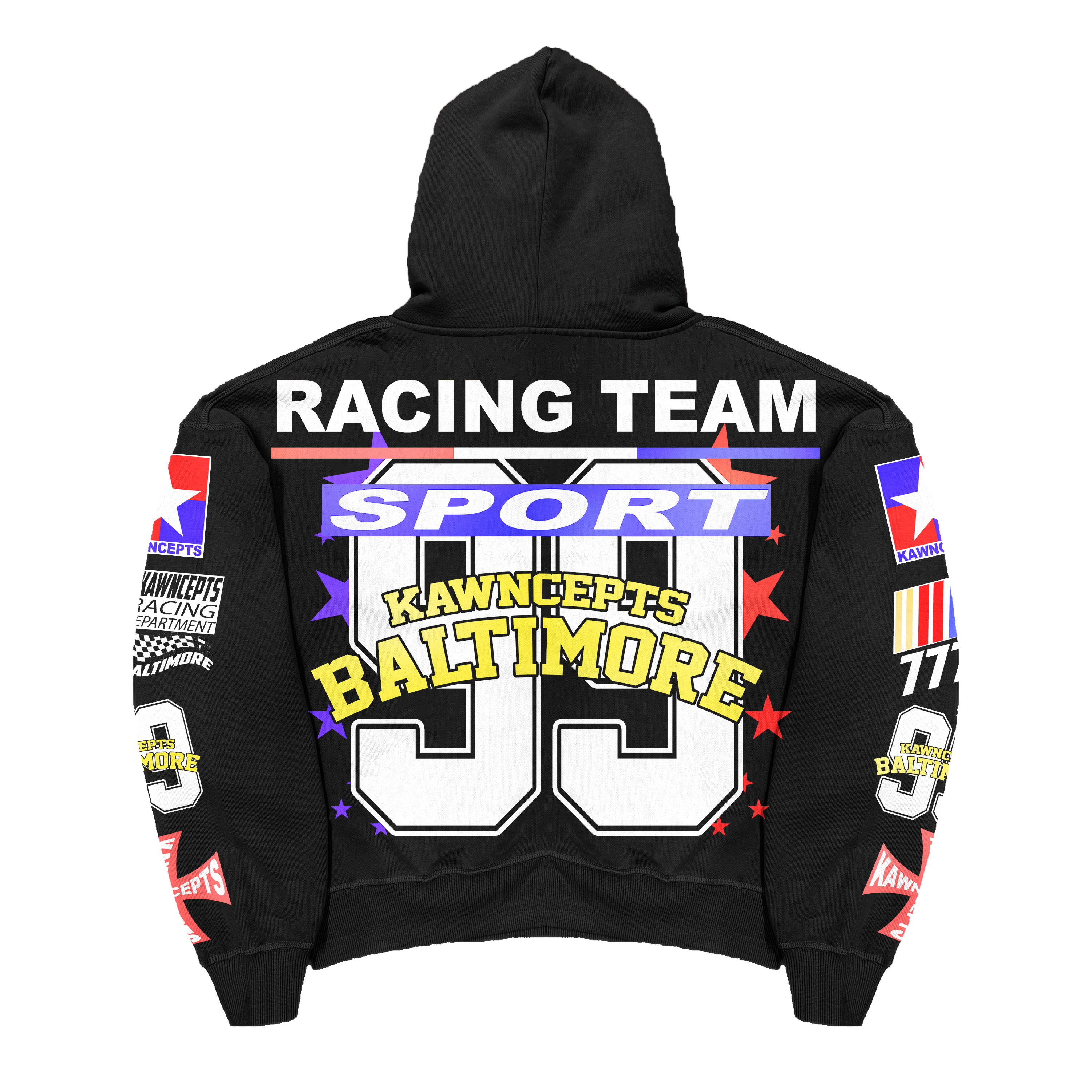 Patchwork Hoodie