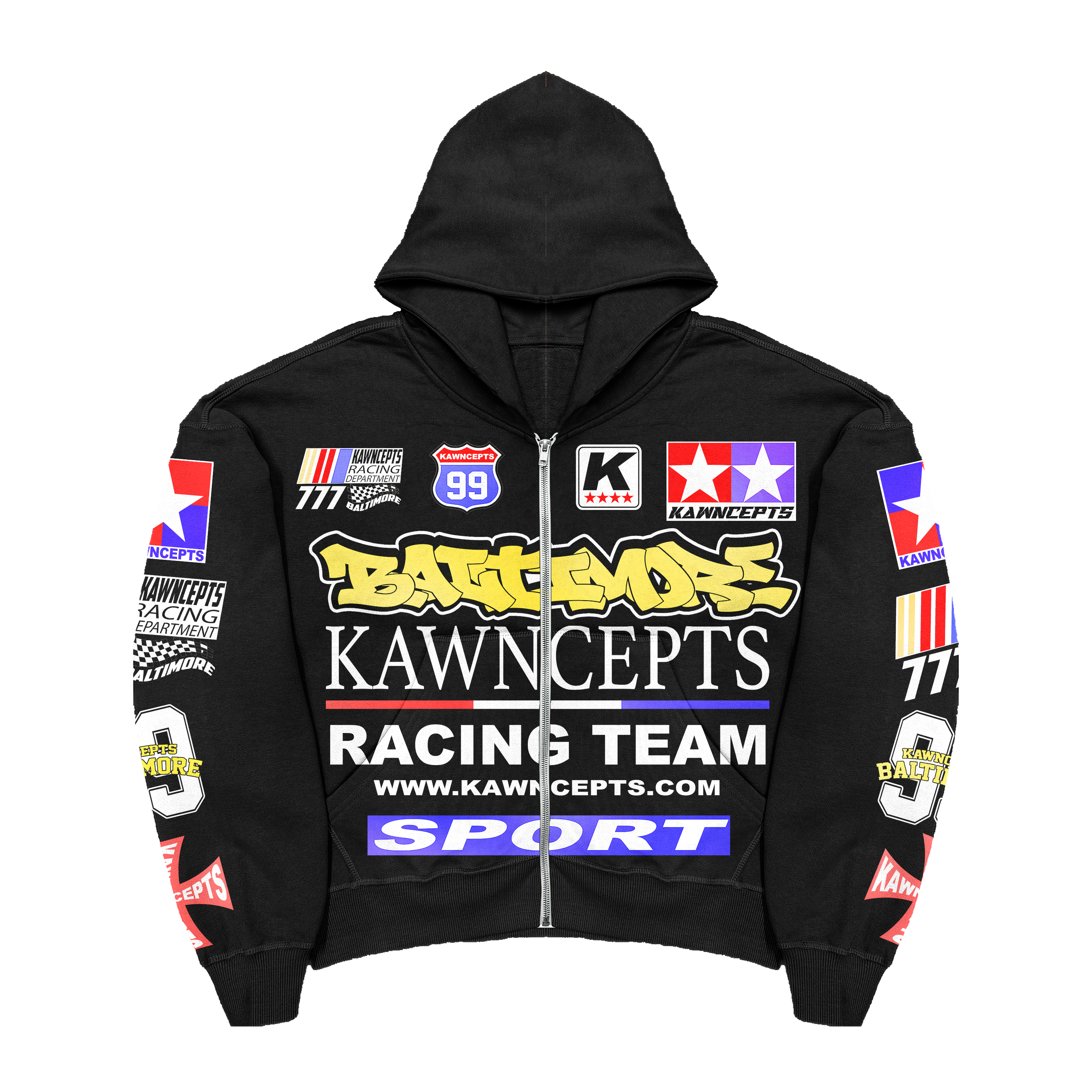 Patchwork Hoodie